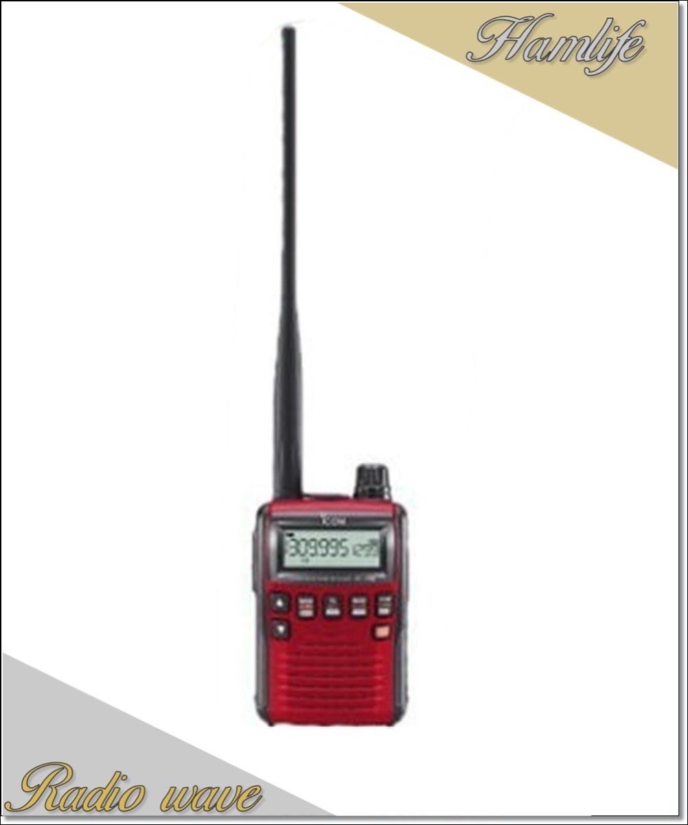 IC-R6(ICR6) メタリックレッド 広帯域受信機(レシーバー) ICOM アイコム拍卖