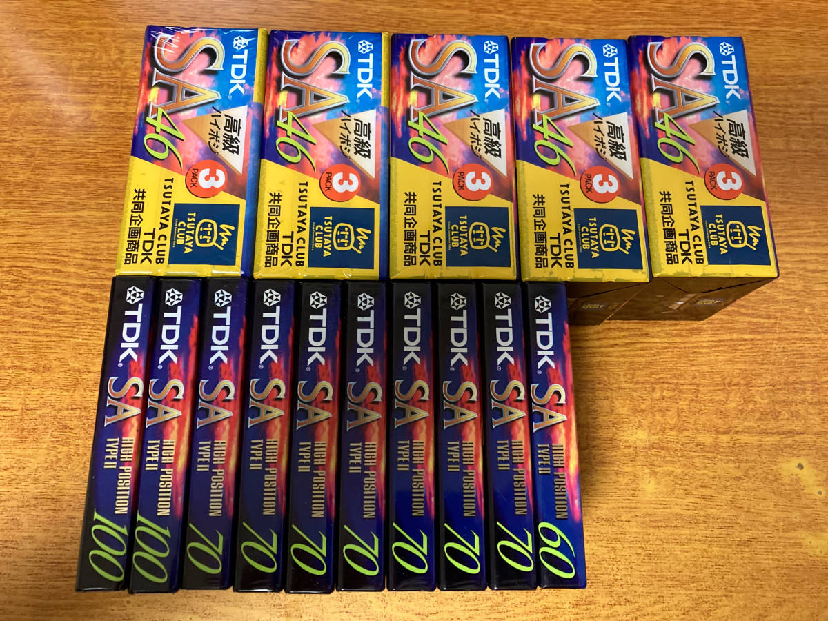 カセットテープ TDK SA 33本拍卖