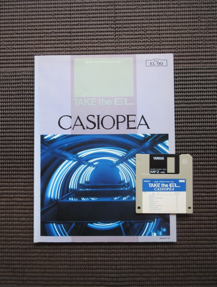 エレクトーンスコア 楽譜 カシオペア CASIOPEA TAKE the EL GRADE 5-3 YAMAHA 野呂一生 向谷実 鳴瀬喜博 日山正明 送料無料!拍卖