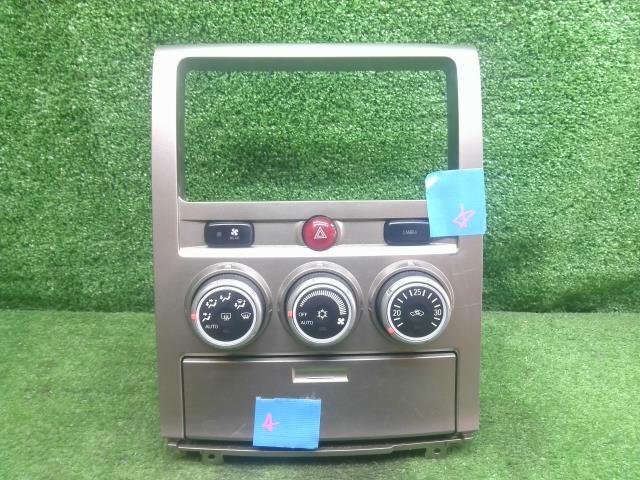 三菱 デリカ D5 CV5W 純正 オーディオパネル クラスターパネル パネル エアコン・ハザードスイッチ付 内装品 現状販売 中古拍卖
