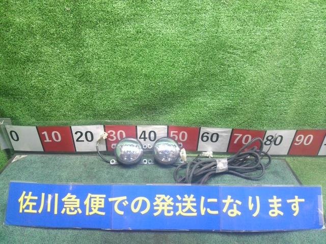 スズキ MRワゴン MF33S デイライト ライト ランプ 青 2個 セット メーカー不明 ウォッシャーから給電 現状販売 中古拍卖