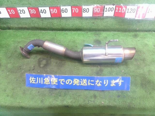 トヨタ アルファード ANH15W 10系 社外 タナベ リアマフラー マフラー JASMA026 フランジ腐食有り 錆び有り 現状販売 中古拍卖