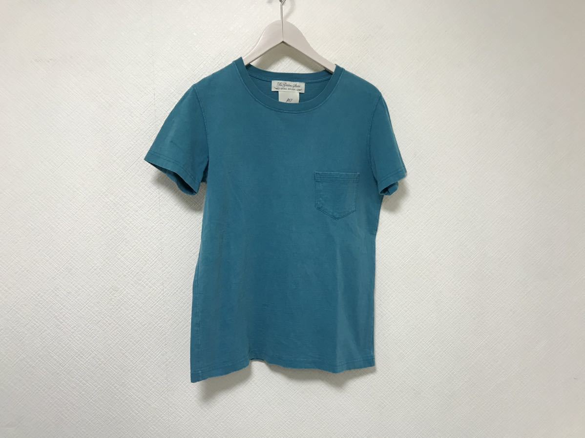 本物レミレリーフREMI RELIEFコットンポケット半袖TシャツメンズアメカジサーフミリタリービジネススーツS緑グリーン日本製拍卖