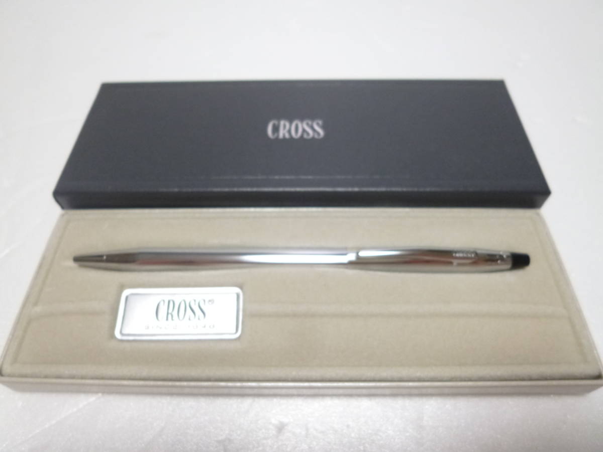 クロス CROSS ボールペン ガンメタリック&ブラック 極美品!!拍卖