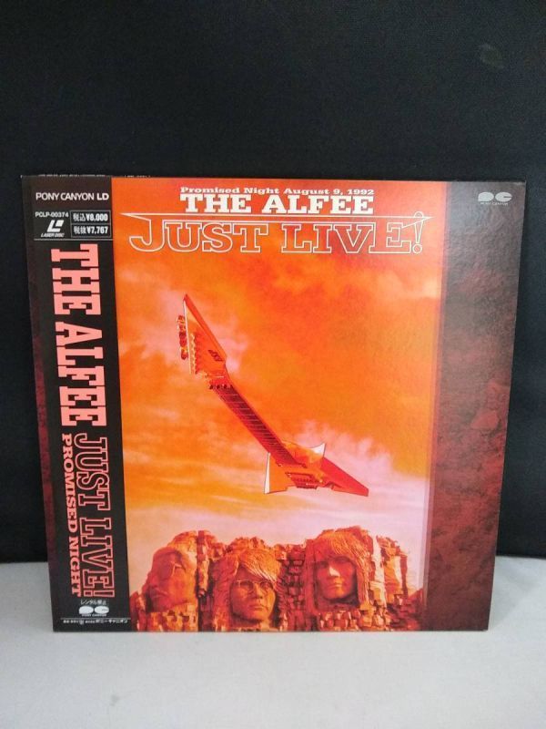 L8709 LD・レーザーディスク アルフィー THE ALFEE JUST LIVE! ~Promised Night August 9 1992拍卖