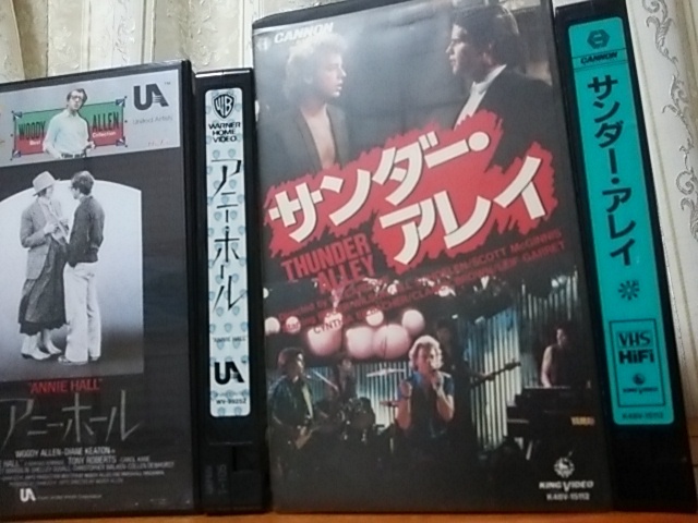 サンダー・アレイ 1985年 アメリカ映画 ロジャー・ウィルソン ジル・スコーレン ロバート・フォーク アニーホール 2本拍卖