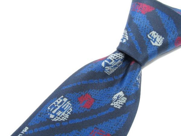 mila schon(ミラショーン) シルクネクタイ アートストライプ柄 イタリア製 840202C357R4拍卖