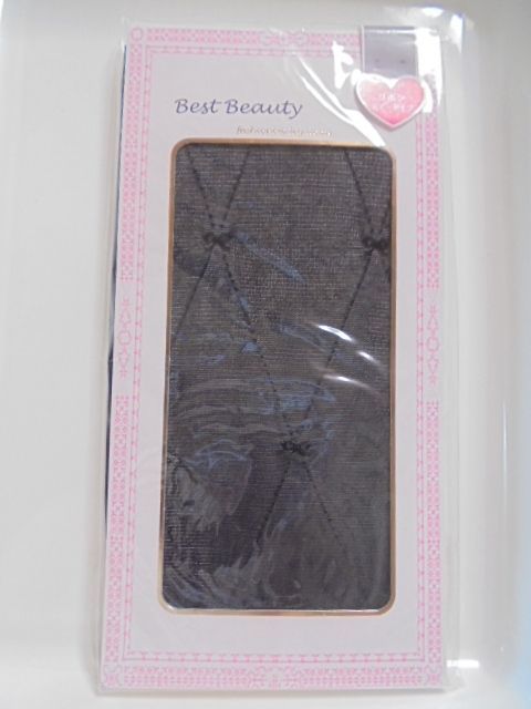 新品 Best Beauty ストッキング リボン シアータイプ M-L ブラック 黒拍卖