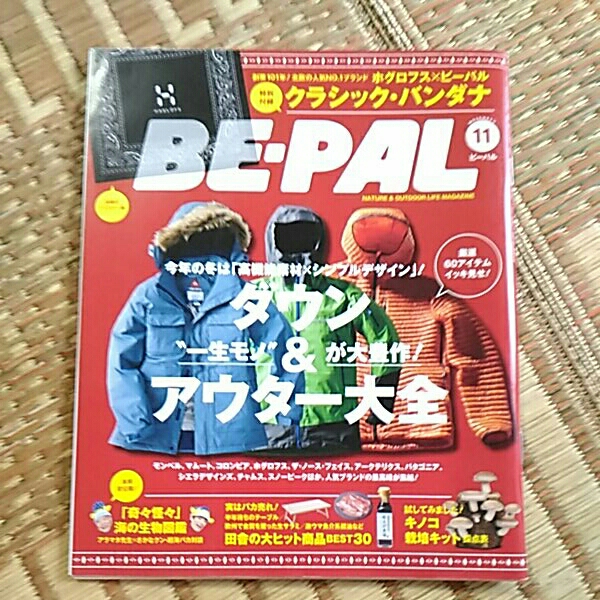 BE-PAL 2015年11月号拍卖