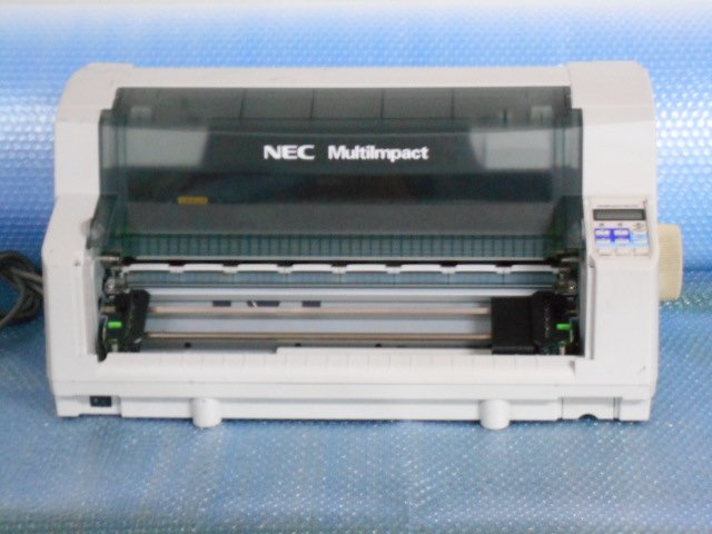 NEC MultiImpact 700JAN ドットインパクトプリンタ PR-D700JAN LAN対応/前後スタッカ無し/ピン折れ無し拍卖