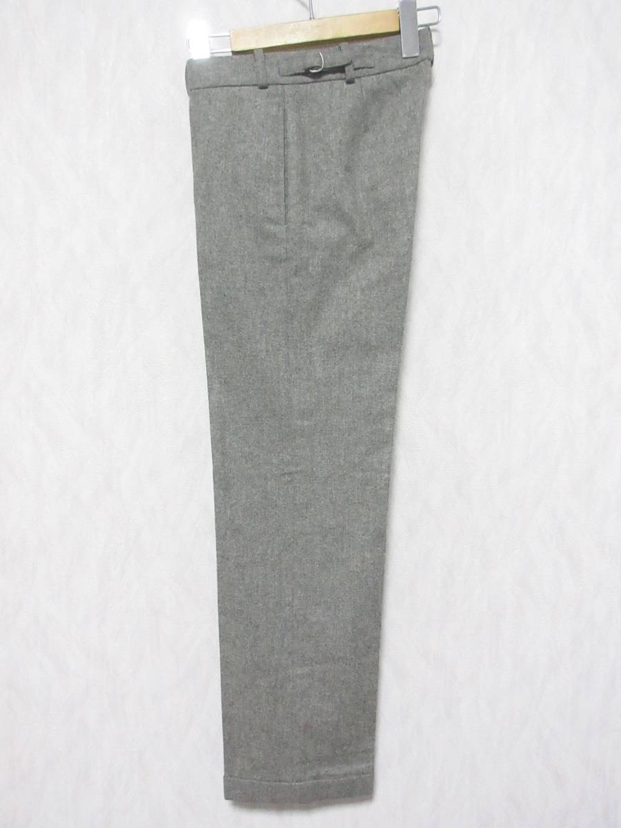 RALPH LAUREN ラルフローレン スラックス ロングパンツ ウール カシミヤ混 センタープレス レディース 7 W61 H89 グレー irmri kn1045拍卖