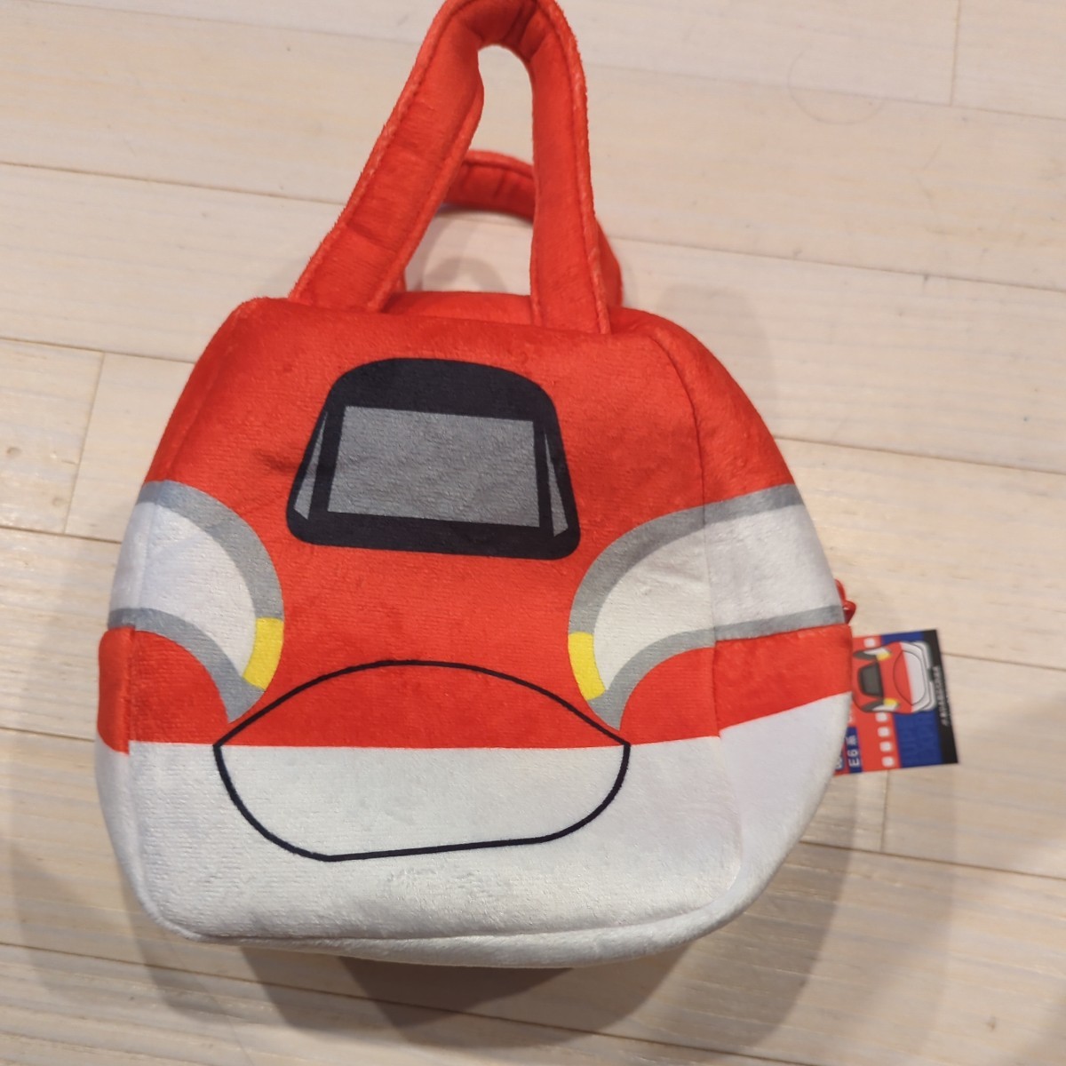 ぬいぐるみバッグ E6 こまち★ 新幹線ぬいぐるみバッグ 赤拍卖