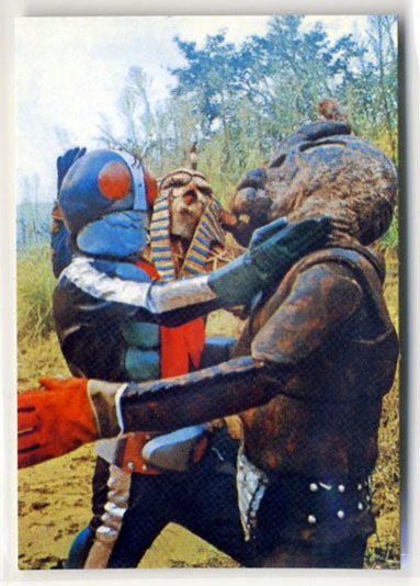 ◆防水対策 厚紙補強 カルビー 仮面ライダーチップスカード(1999 復刻版)51番 仮面ライダー2号の能力 トレカ 即決拍卖