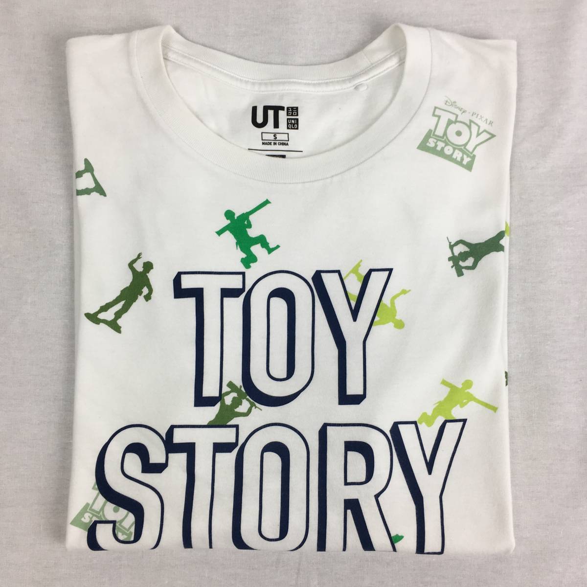 UT ユニクロ x TOY STORY トイストーリ― Tシャツ 白 ホワイト Sサイズ 半袖拍卖