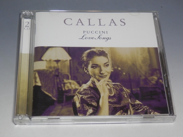 □ マリア・カラス プッチーニ・ラヴ・ソングス 国内盤 2枚組CD TOCE-56127・28拍卖