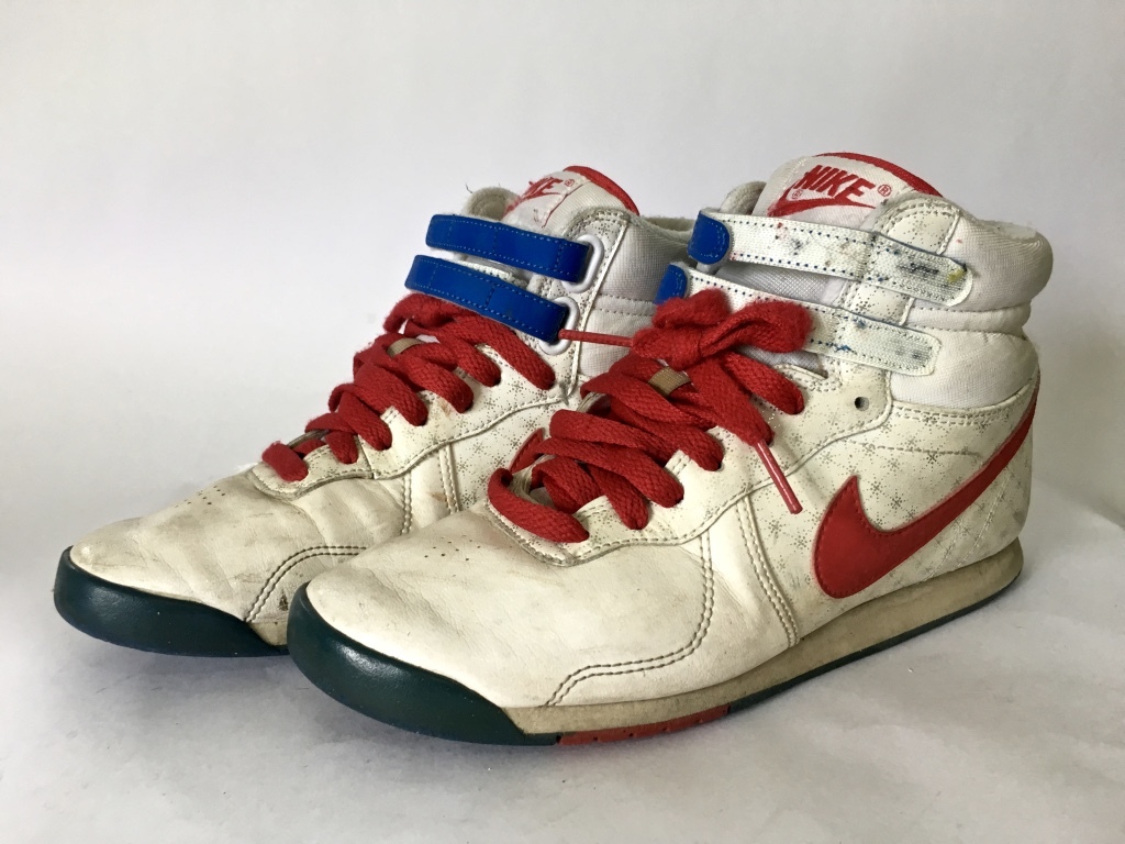 ☆NIKE WMNS AEROFIT HIGH ナイキ ウィメンズ エアロフィットハイ 324849 162 ハイカット スニーカー 24cm トリコロールカラー 拍卖