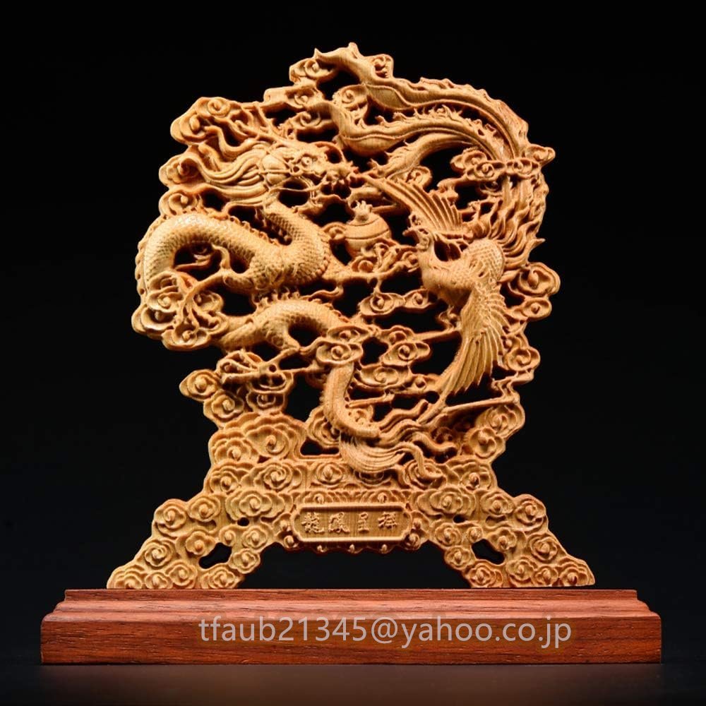 【ケーリーフショップ】竜 置物 飾り物 風水 開運 金運アップ 財運 厄除け 商売繁盛 工芸品 オフィス装飾拍卖