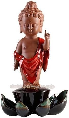 【ケーリーフショップ】仏像 釈迦誕生仏 チベット仏教/密教/神様/仏像/仏具//釈迦如来 総高32cm拍卖