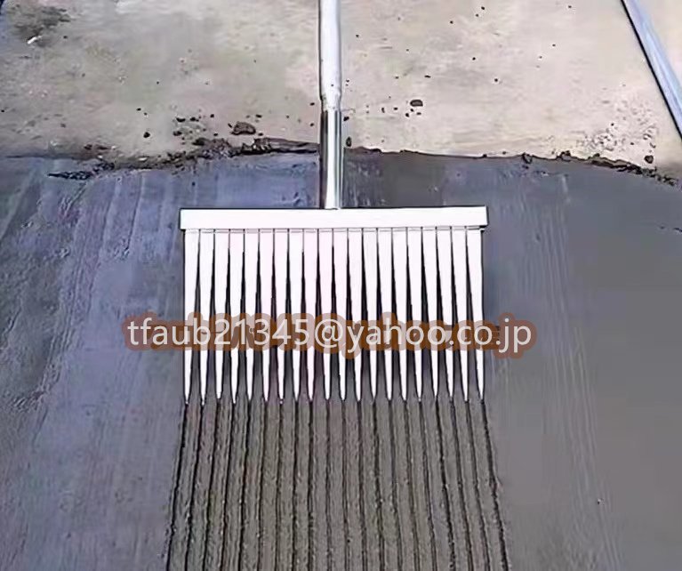 【ケーリーフショップ】土間用 舗装コンクリート 建設工具 左官道具 スチ-ル製 左官作業工具拍卖