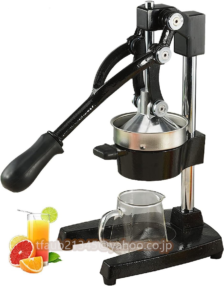 【ケーリーフショップ】手動式 ジューサー ハンドブレンダー 果汁 手作り ジュース絞り器 フレッシュジューサー フルーツしぼり 家庭業務用拍卖