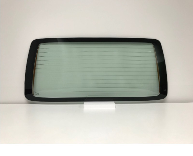 (ガラス単品)NV350キャラバン標準 E26系 4D/5D E26 リヤガラス グリーン板 ワイパー孔付 熱線付 B7085拍卖