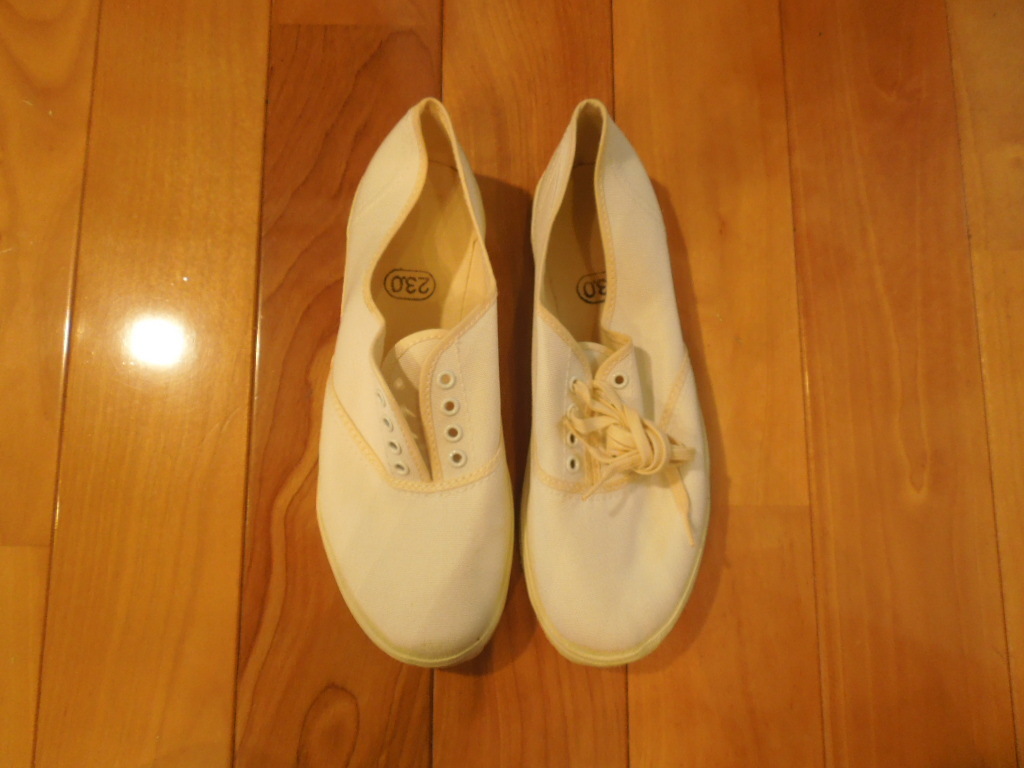 ハト印 運動靴 ヴィンテージシューズ シバタ工業 盈進靴 エイシン靴(ヒールなし) 23cm拍卖