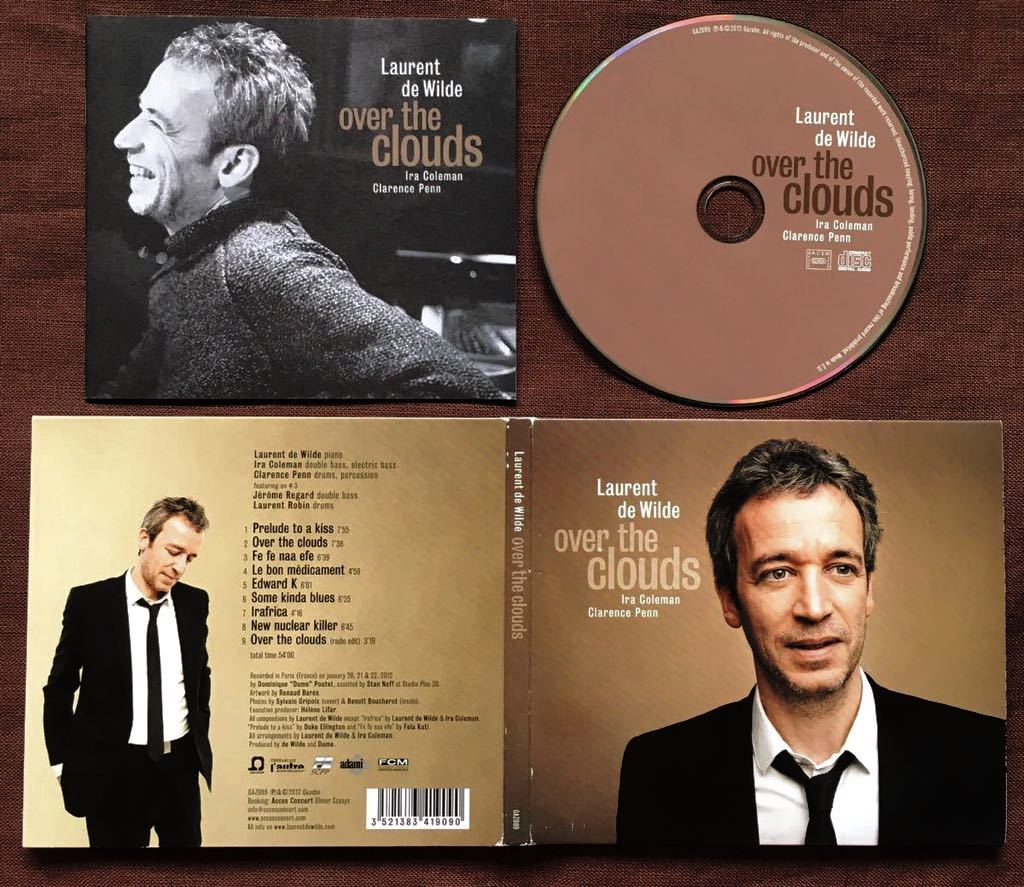 ローラン・ド・ウィルド/PIANO TRIO/アイラ・コールマン/クラレンス・ペン/ピアノ・トリオ/ポストバップ・ピアノ/フランス出身名手/2012年拍卖