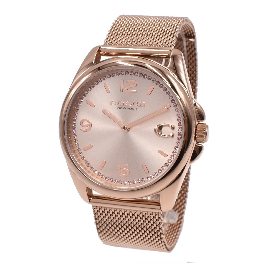 COACH コーチ 14504143 Greyson グレイソン シグネチャー ローズゴールド レディース拍卖