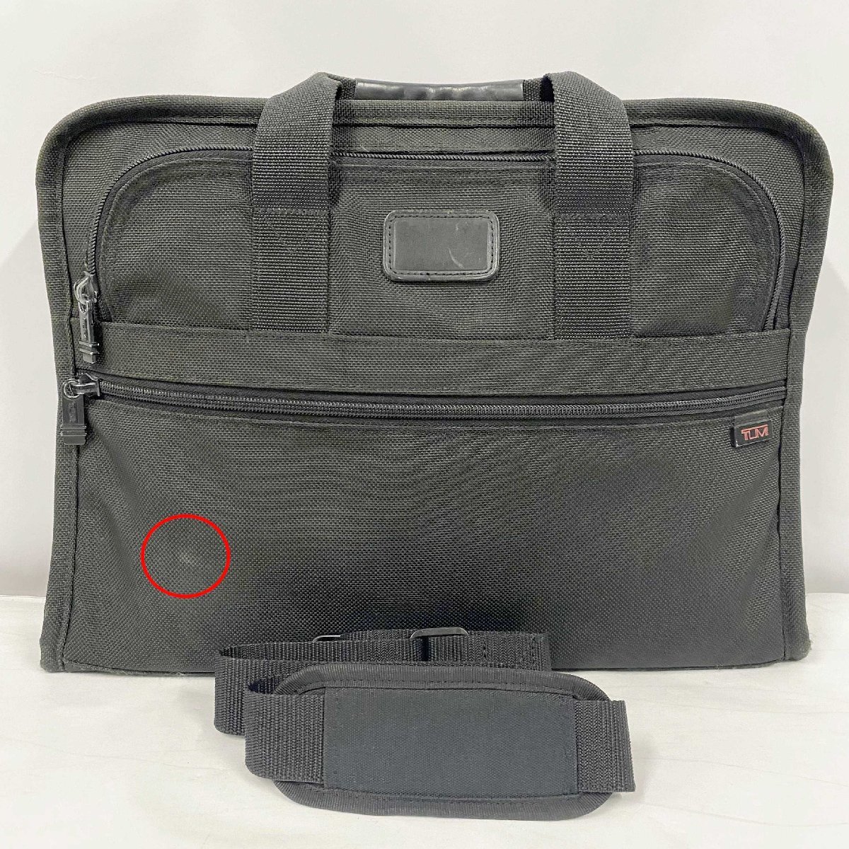 TUMI ビジネスバッグ 1.732.748.8864<バッグ>トゥミ ハンドバッグ ブリーフケース ブラック ストラップ メンズ ビジネス ブランド拍卖