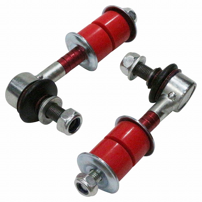 【左右セット】調整式 スタビライザーリンク レクサス RC300h AVC10 NX200t HS250h リア レッド/赤 調整スタビ スタビリンク拍卖