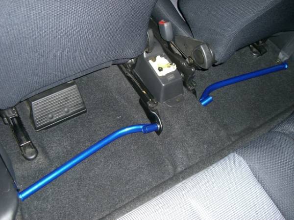 ★ダイハツYRV専用フロアサポート補強バー左右セット新品★拍卖