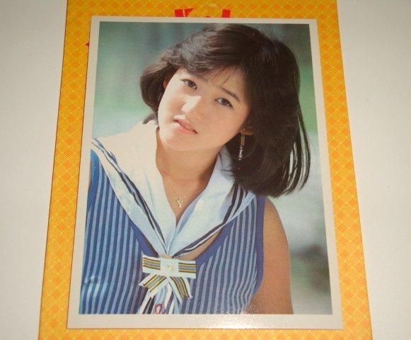 岡田有希子 ブロマイド カード サンミュージック 5拍卖