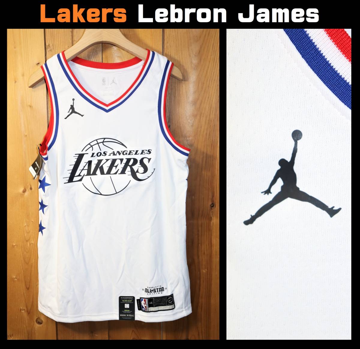 送料無料 即決【未使用】 NIKE ★ ALL STAR EDITION スウィングマン ジャージー レブロンジェームズ (M/US)★ ナイキ AQ7297 レイカーズ 併拍卖