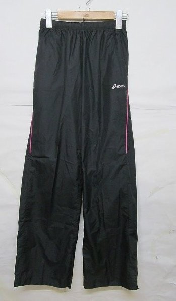 asics アシックス ウィメンズ ランニング ウインドブレーカー パンツ L 黒 b17852拍卖