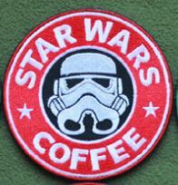 STARWARS COFFEE 刺繍パッチ ベルクロ ワッペン サバゲー拍卖