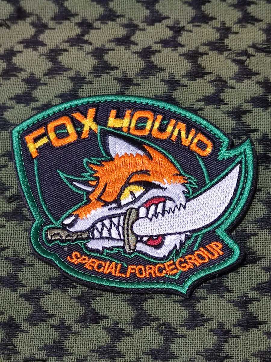 fox 刺繍 パッチ ワッペン ベルクロ サバゲー ワッペン ベルクロ サバゲー 拍卖