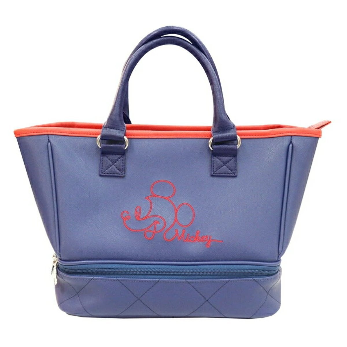 ★ミッキーマウス ラインスケッチ マルチ トートバッグ 2層タイプ 保冷機能有 ミニトートバッグ ミニトート/カートポーチ★拍卖