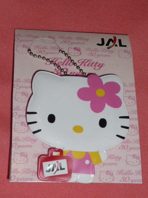 激レア!カワイイ♪ 2005年 JAL オリジナル!サンリオ ハローキティ ミニパース 小物入れキーチェーンホルダー拍卖