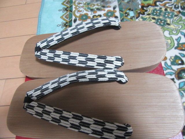 未使用Lサイズ木曽ねずこ素敵な下駄Lサイズ即決9300円外箱もあり!拍卖