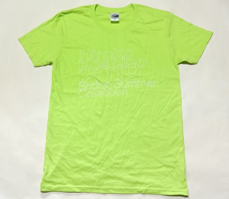 (未着用 非売品) ヒロココシノ HIROKO KOSHINO 2019 Spring-Summer Collection Tシャツ拍卖