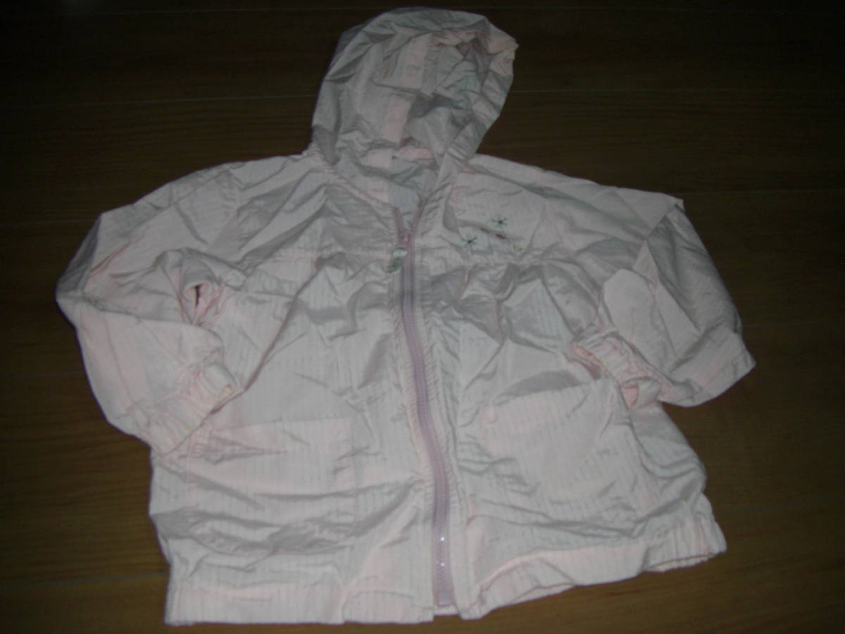 ブランシェス100 ピンクブルゾン シミあり拍卖