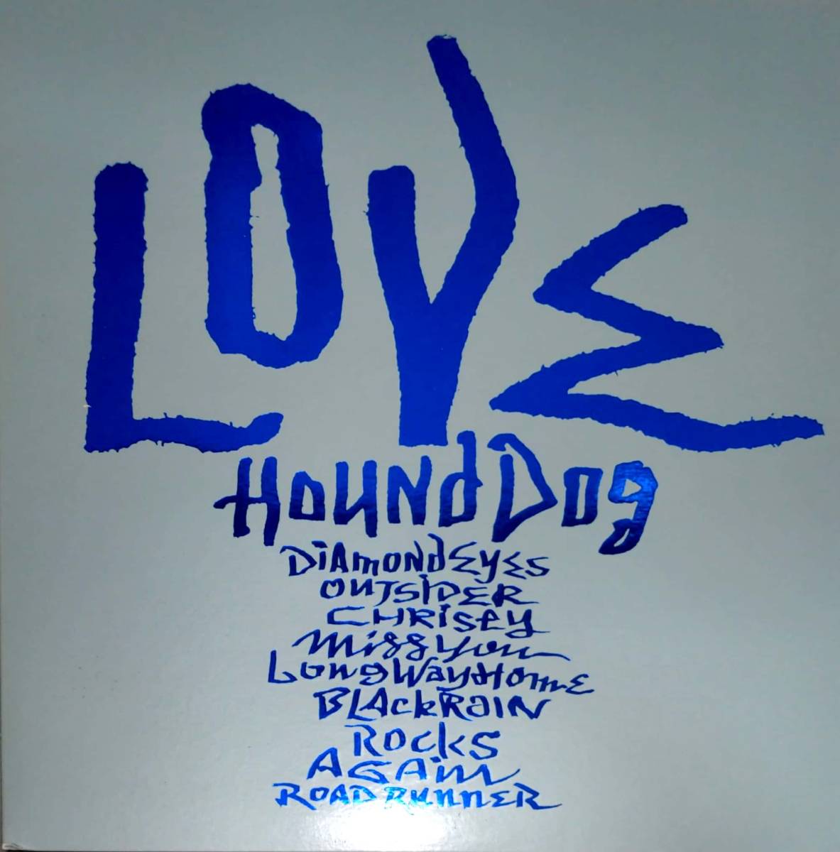 0029【LP盤】 ☆めったに出品されない ☆美麗盤☆程度良好☆ ハウンド・ドッグ LOVE ≪貴重レコード≫ 送料安拍卖