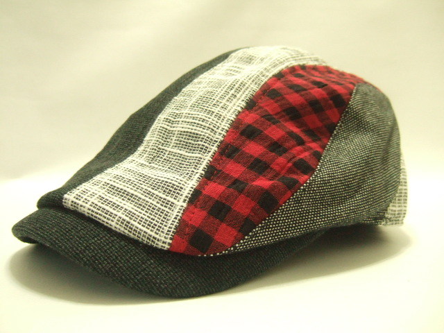 s横浜最新コレクション♪魅惑のストライプ柄ハンチング メンズレディース 送料300円ξhaξ ξ帽子6拍卖