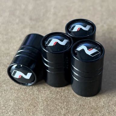 ヒュンダイ Nライン エアバルブキャップ エアーバルブキャップ ブラック…拍卖