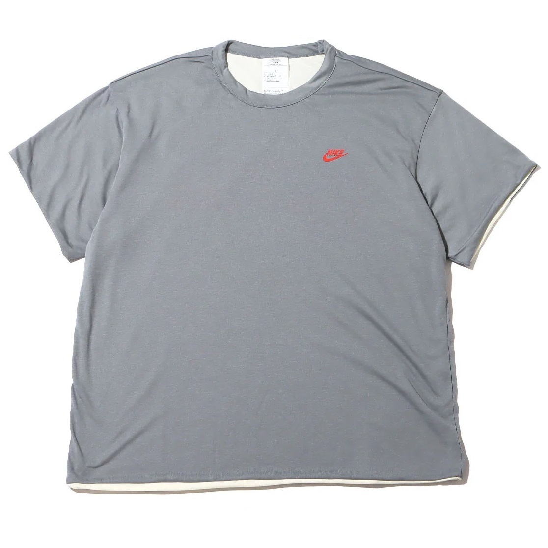 ■NIKE NSW CIRCA REVERSIBLE TEE グレー/クリーム 新品 Mサイズ ナイキ スポーツウェア サーカ リバーシブル Tee DQ4248-073拍卖