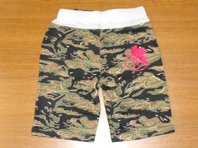 LOW BLOW KNUCKLE エヴァンゲリオン リブ ショーツ/カーキMサイズ/ローブローナックル ショート パンツ 初号機 ロンギヌス 525153 迷彩拍卖