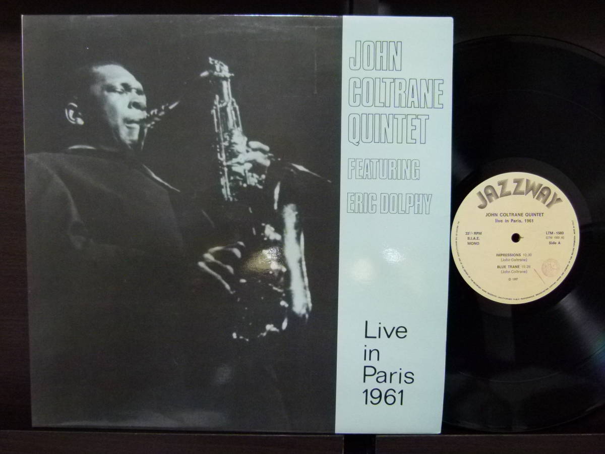 ■激レア■美盤オリジナル■JOHN COLTRANE■LIVE IN PARIS 1961■拍卖