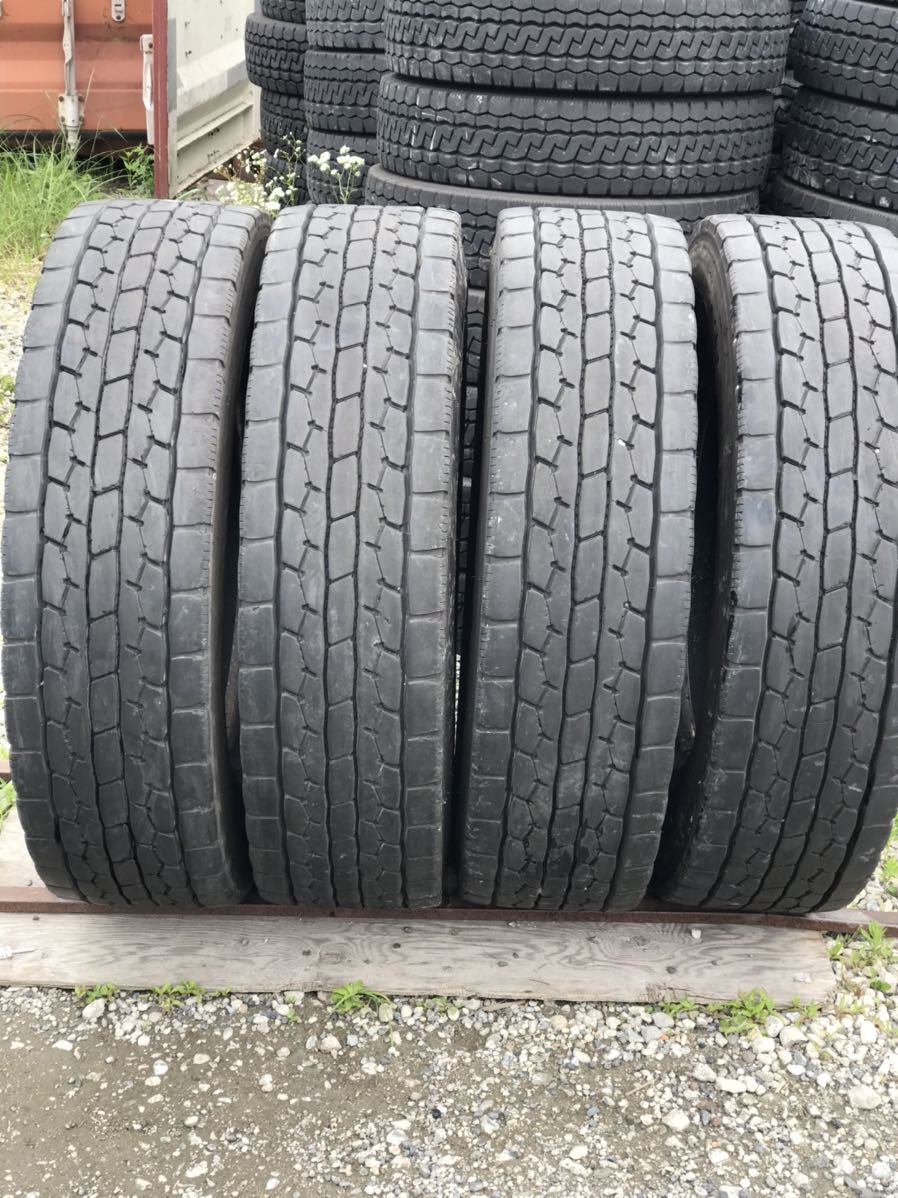 2676 ダンロップ 275/80R22.5 4本セット拍卖