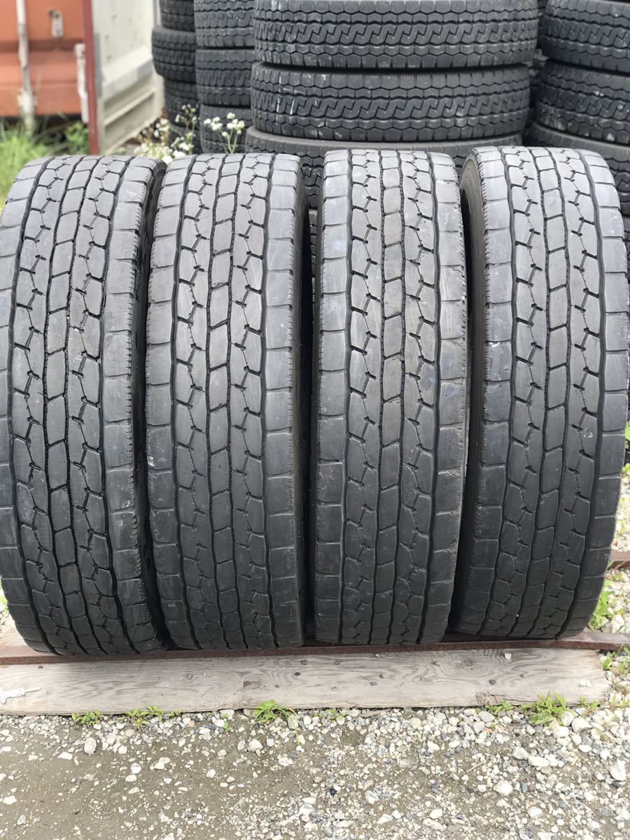 2675 ダンロップ 275/80R22.5 4本セット拍卖