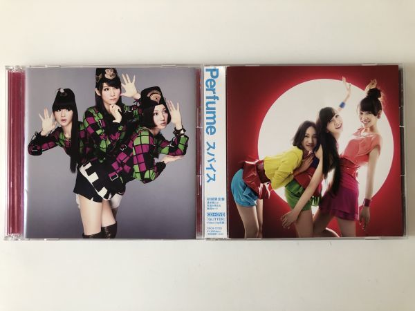B17280 CD(中古)ねぇ(初回限定盤)(DVD付)+スパイス(初回限定盤)(DVD付) Perfume 2点セット拍卖